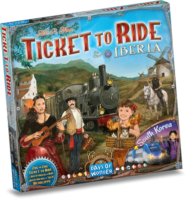 Ticket To Ride Iberia + South Korea