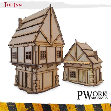 MDF Terrain Scenery The Inn