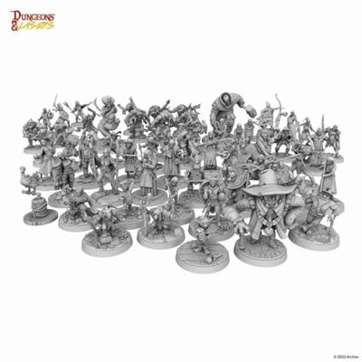 Dungeons & Lasers - NPC Miniature Pack