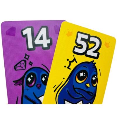 Mini Card Game - Blue Penguin