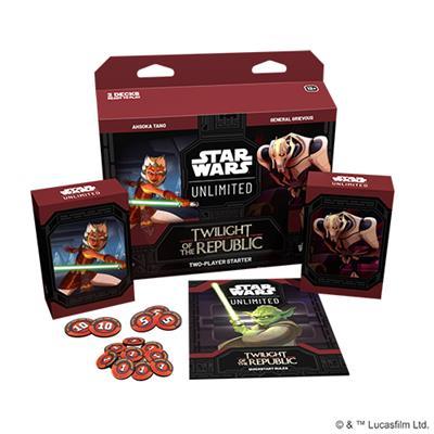 Star Wars Unlimited  - Crepuscolo della Repubblica: Starter Set