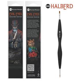 EVIL EYES - HALBERD pennello per miniature a doppia testa