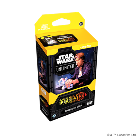 Star Wars Unlimited - Salto nell'Iperspazio - Deck: Han Solo IT