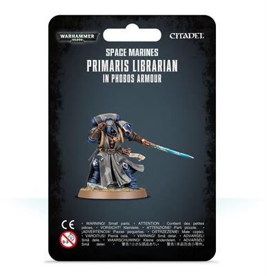 Primaris Librarian In Phobos Armour