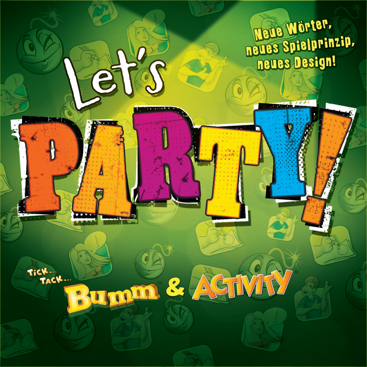 Passa La Bomba E Activity: Let's Party - PARTY GAME - Fantamagus