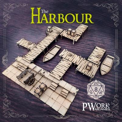 MDF Fantasy Tiles THE HARBOUR