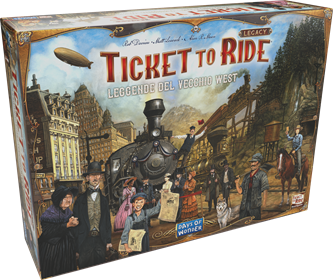 Ticket To Ride Legacy: Leggende Del Vecchio West