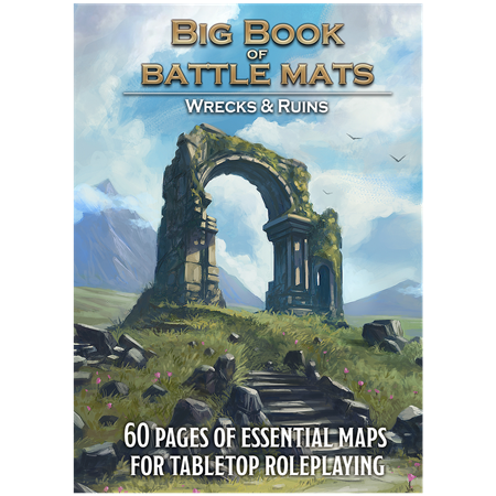 Big Book of Battle Mats Wrecks & Ruins